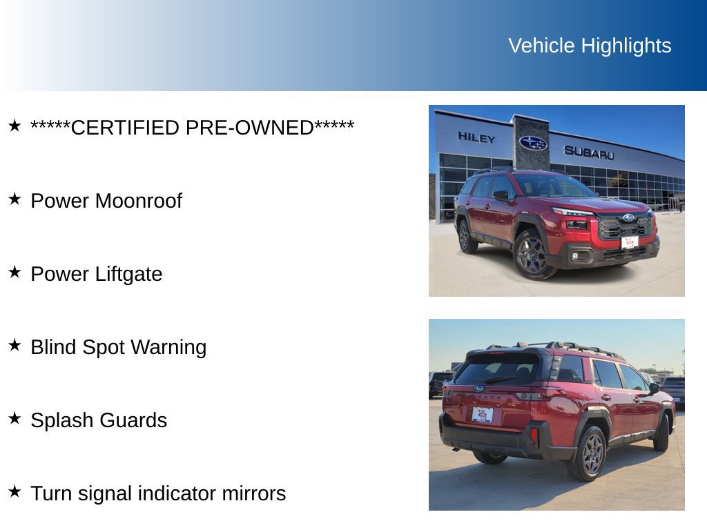 Certified 2026 Subaru Outback Premium AWD/4WD image 5