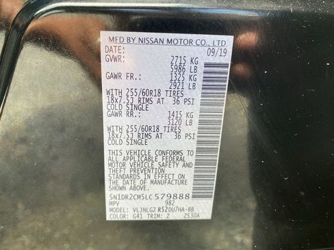 Used 2020 Nissan Pathfinder SL image 33