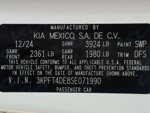 Certified 2025 Kia K4 FWD image 84