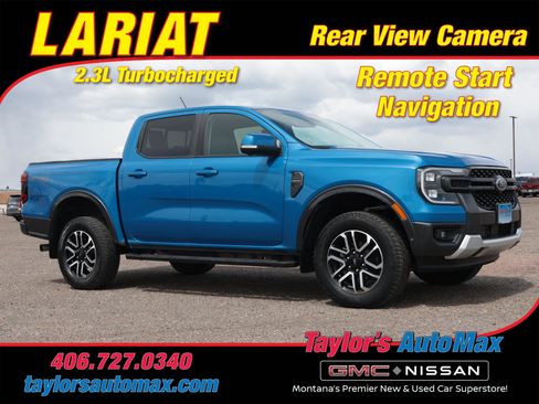 Used 2024 Ford Ranger Lariat w/ Trailer Tow Package AWD/4WD image 53