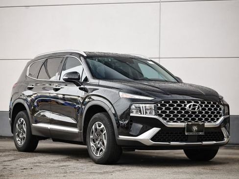 Used 2023 Hyundai Santa Fe Blue image 1