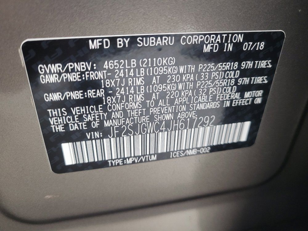 Used 2018 Subaru Forester 2.0XT Touring w/ Popular Package #2 AWD/4WD image 33