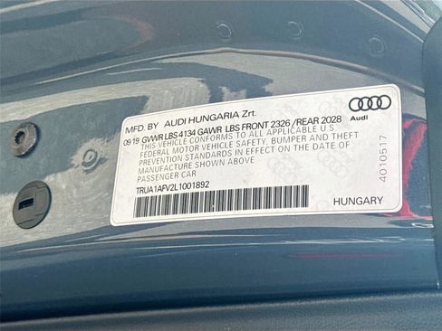 Used 2020 Audi TTS 2.0T Coupe w/ Black Optic Package image 30