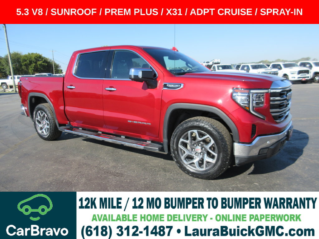Certified 2023 GMC Sierra 1500 SLT w/ SLT Premium Plus Package AWD/4WD image 1