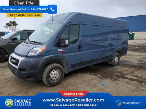 Used 2019 RAM ProMaster 3500 image 1
