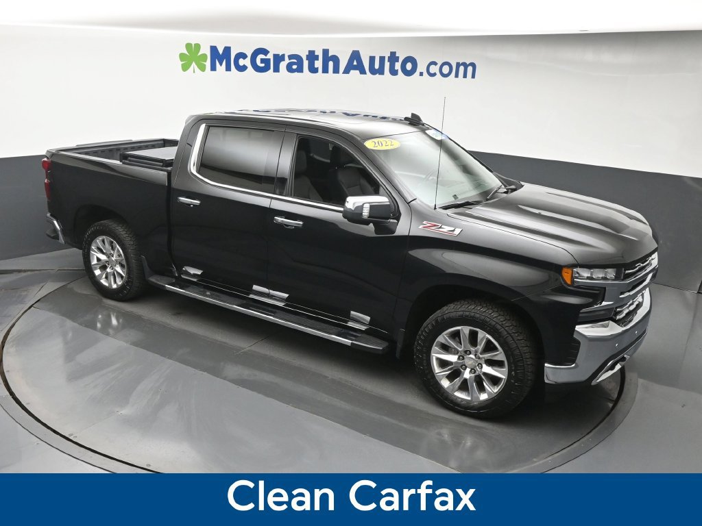 Used 2022 Chevrolet Silverado 1500 LTZ w/ LTZ Premium Package AWD/4WD image 3