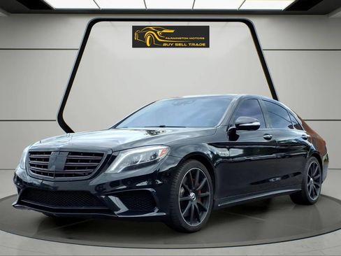 Used 2015 Mercedes-Benz S 63 AMG 4MATIC Sedan image 1