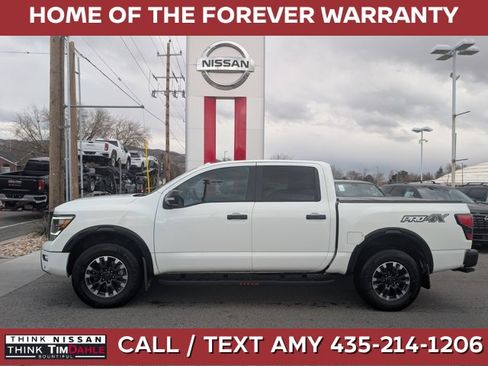 Used 2021 Nissan Titan PRO-4X w/ Pro-4x Convenience Package image 1