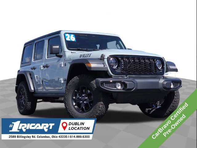 Used 2026 Jeep Wrangler Unlimited Sport AWD/4WD image 1