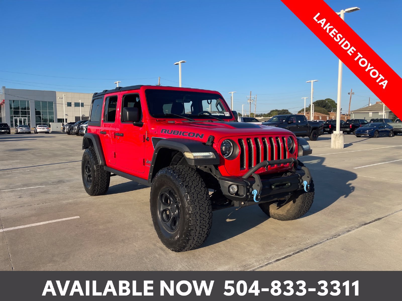 Used 2023 Jeep Wrangler Unlimited Rubicon 4xe AWD/4WD image 7