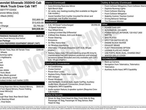 New 2026 Chevrolet Silverado 3500 W/T w/ WT Convenience Package AWD/4WD image 31