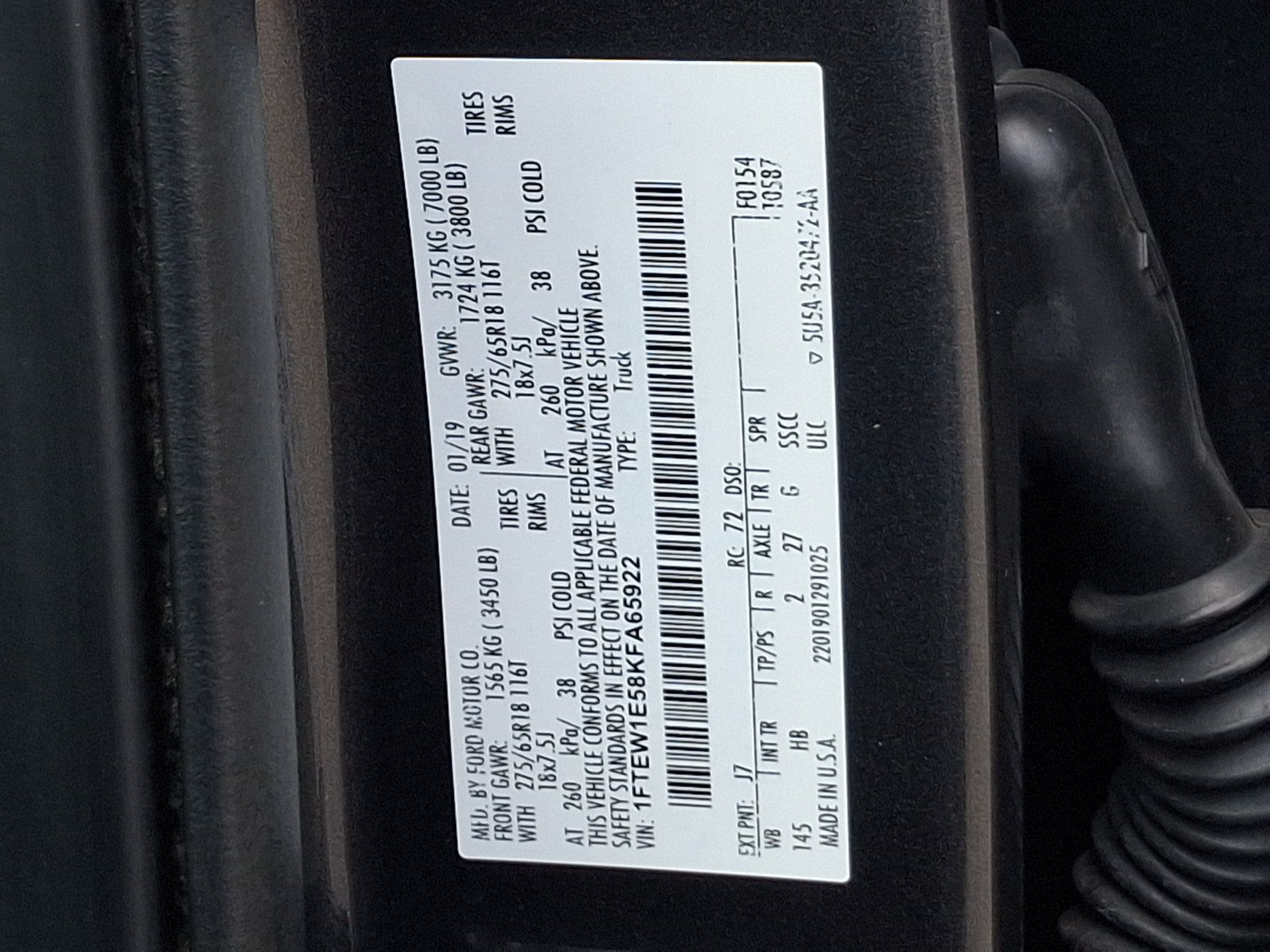 Used 2019 Ford F150 Lariat AWD/4WD image 31