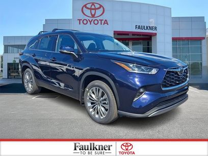 New 2025 Toyota Highlander Platinum