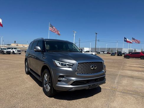Used 2021 INFINITI QX80 Luxe RWD image 1