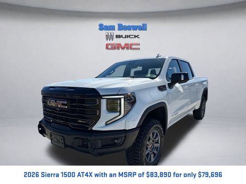 New 2026 GMC Sierra 1500 AT4X AWD/4WD image 1