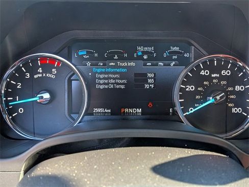 Used 2021 Ford F450 Platinum w/ Camper Package image 18