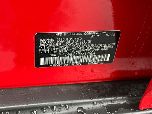 Used 2024 Subaru WRX Premium image 32