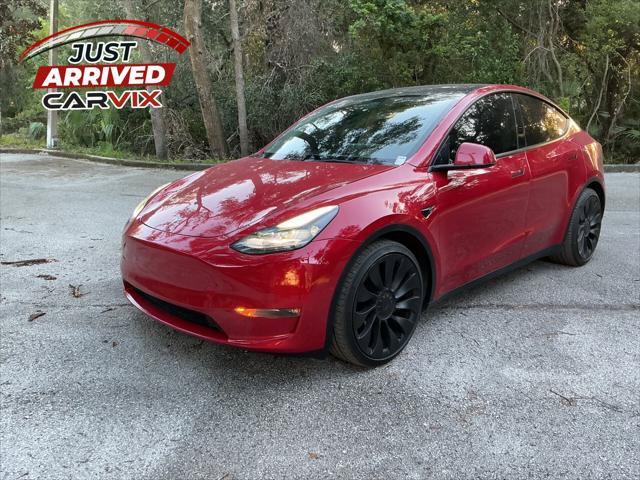 Used 2021 Tesla Model Y Performance AWD/4WD image 1