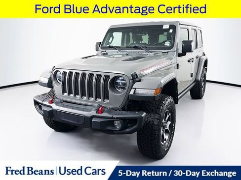 Used 2022 Jeep Wrangler Unlimited Rubicon w/ Steel Bumper Group image 4