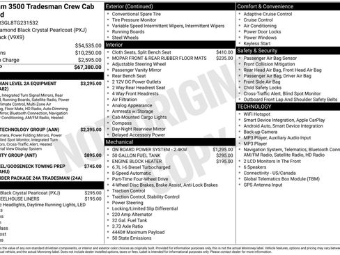 New 2026 RAM 3500 Tradesman AWD/4WD image 3