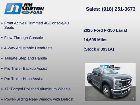 Used 2025 Ford F350 Lariat w/ Lariat Ultimate Package AWD/4WD image 17