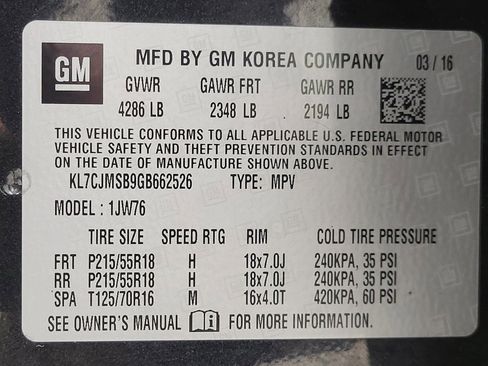 Used 2016 Chevrolet Trax LTZ w/ Midnight Edition image 28