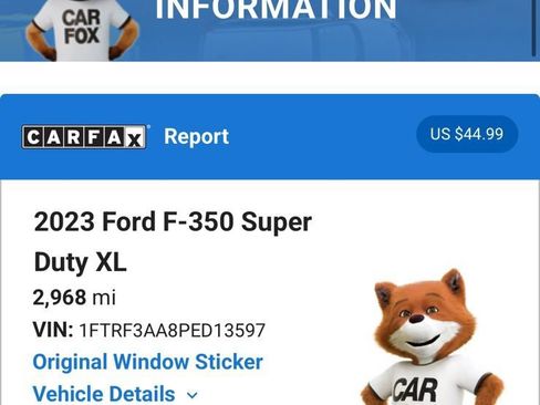 Used 2023 Ford F350 XL w/ XL Chrome Package RWD image 3