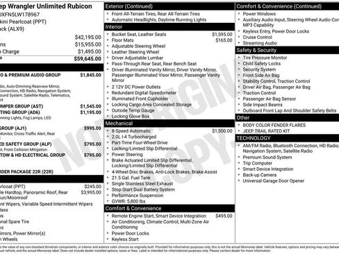 Used 2020 Jeep Wrangler Unlimited Rubicon image 5