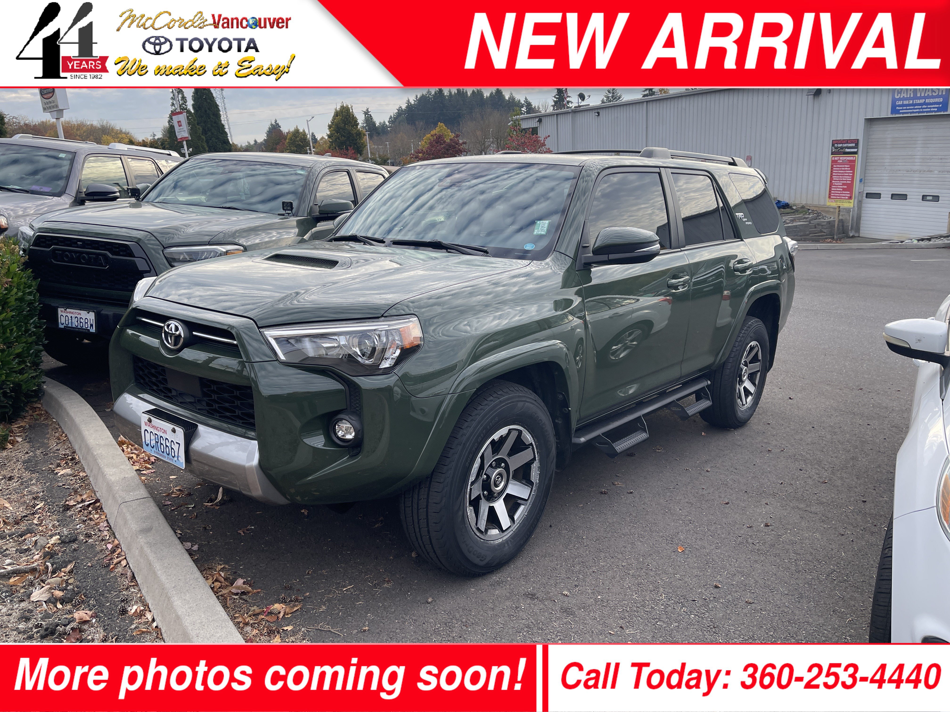 Certified 2022 Toyota 4Runner TRD Off-Road Premium AWD/4WD 360° Tour