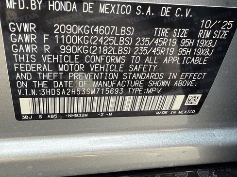 Used 2025 Acura ADX A-Spec AWD/4WD image 20