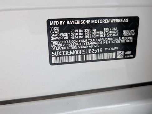 Used 2024 BMW X7 M60i w/ Executive Package AWD/4WD image 14