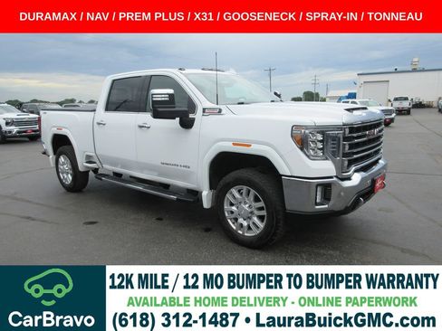 Certified 2020 GMC Sierra 3500 SLT w/ SLT Premium Plus Package AWD/4WD image 1