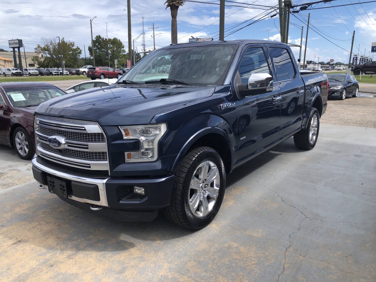 Used 2015 Ford F150 Platinum w/ Technology Package AWD/4WD image 5