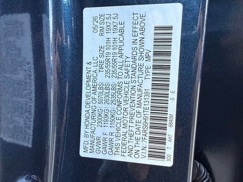 Certified 2026 Honda CR-V Sport Touring image 27