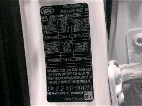 New 2026 Land Rover Range Rover Evoque Dynamic SE image 18