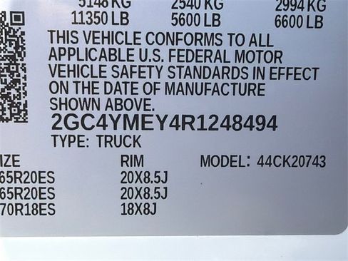 Used 2024 Chevrolet Silverado 2500 Custom w/ Custom Value Package image 29