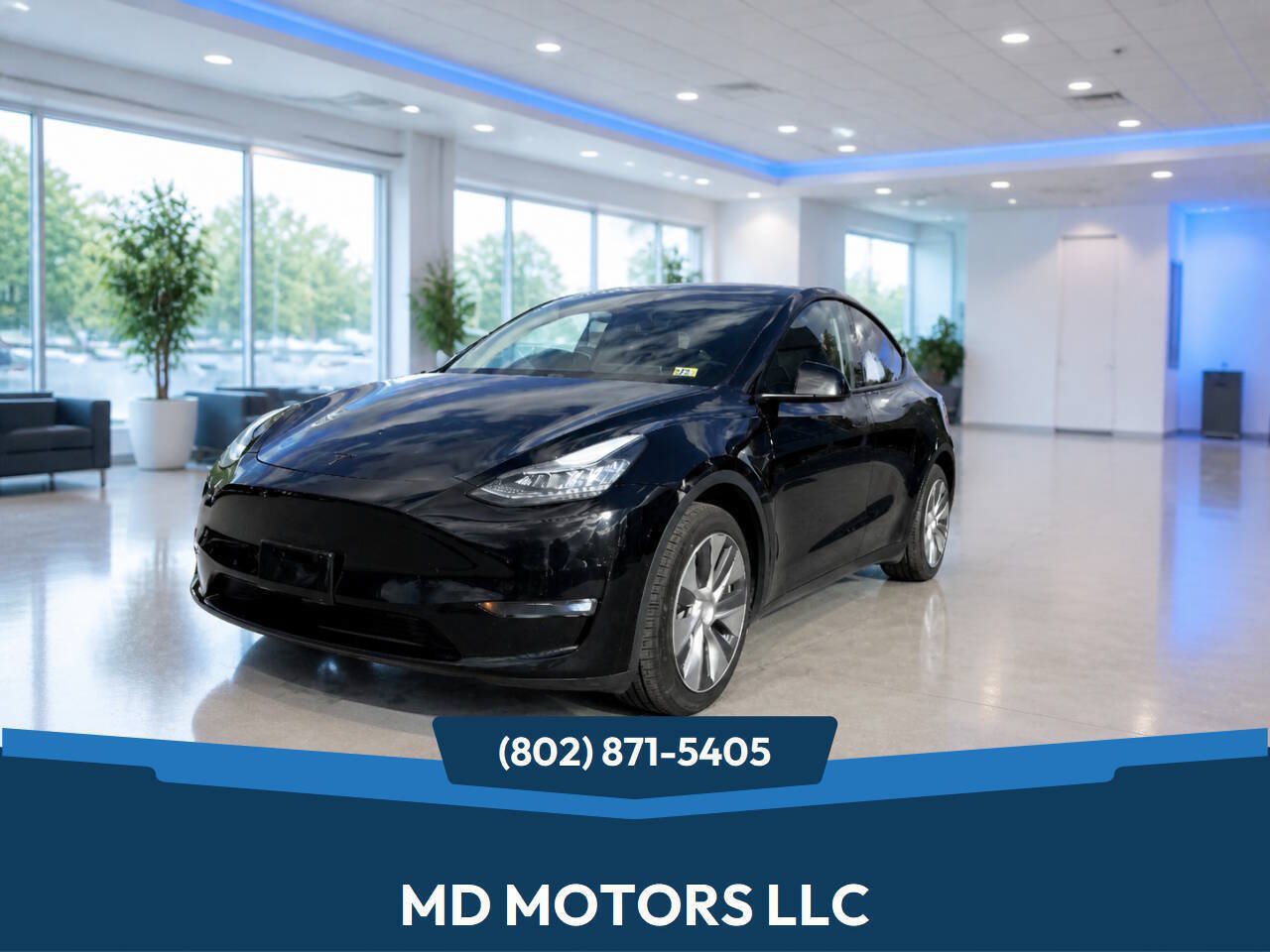 Used 2020 Tesla Model Y Long Range AWD/4WD image 1