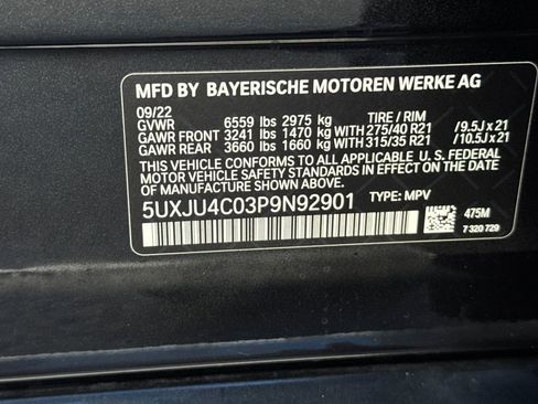 Used 2023 BMW X5 M50i w/ Executive Package image 36