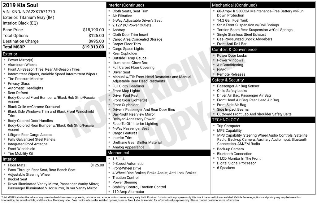 Used 2019 Kia Soul FWD image 37