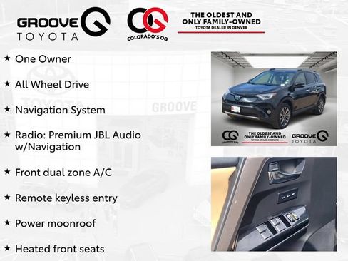 Used 2018 Toyota RAV4 Limited w/ Advanced Technology Package AWD/4WD image 4