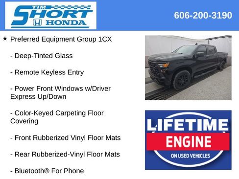 Used 2023 Chevrolet Silverado 1500 Custom w/ Rally Edition image 8