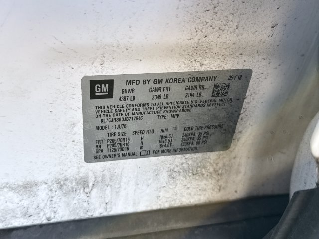 Used 2018 Chevrolet Trax LS AWD/4WD image 24