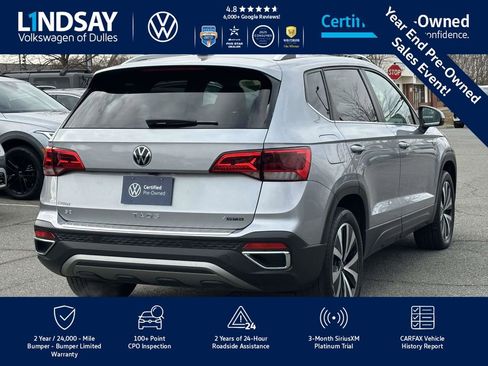 Used 2022 Volkswagen Taos SE w/ Panoramic Sunroof Package image 8