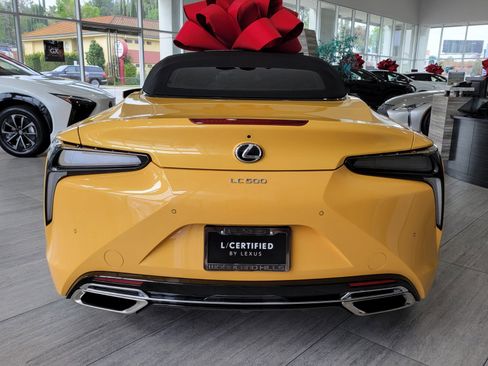 Certified 2025 Lexus LC 500 Convertible w/ Bespoke Build Package image 4