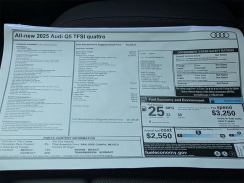 New 2025 Audi Q5 Premium Plus image 18