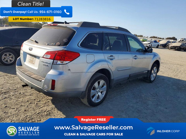 Used 2012 Subaru Outback 3.6R Limited w/ Moonroof Pkg AWD/4WD image 4