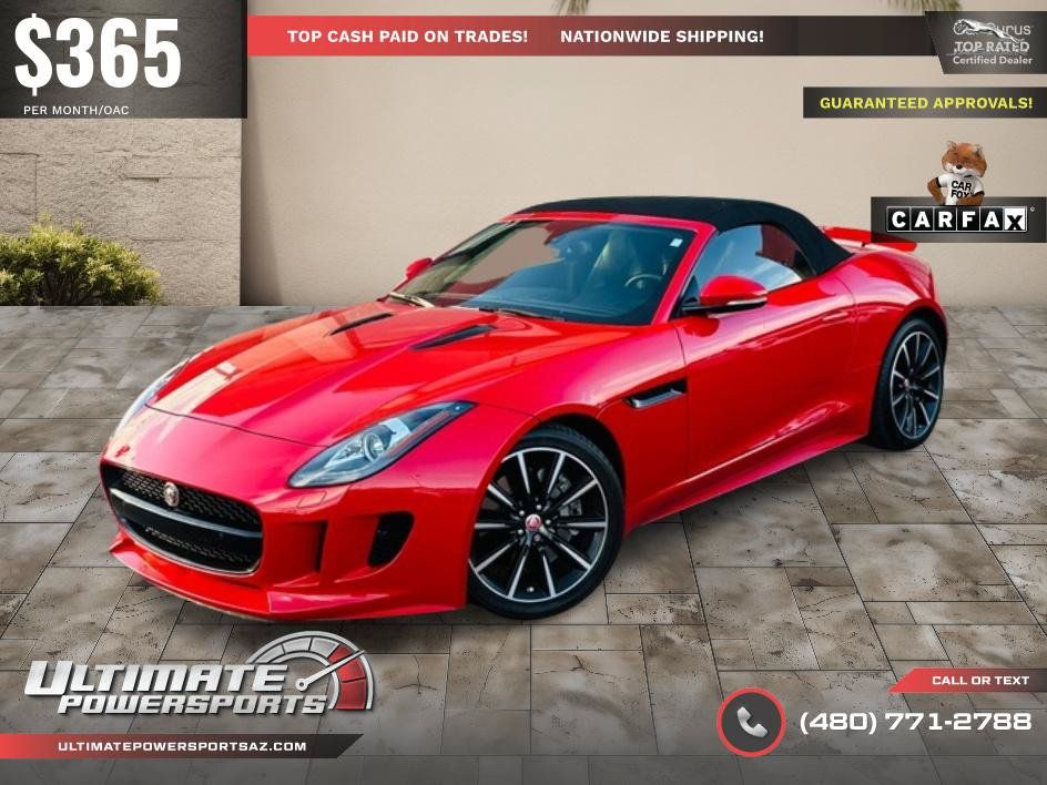 Used 2016 Jaguar F-TYPE Convertible RWD image 2