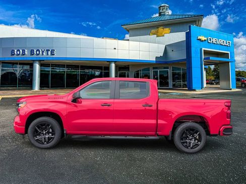 New 2026 Chevrolet Silverado 1500 Custom w/ Turbomax Blackout Package RWD image 2