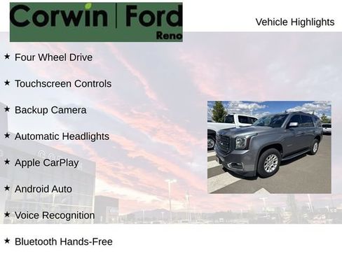 Used 2018 GMC Yukon SLE w/ HD Trailering Package AWD/4WD image 8