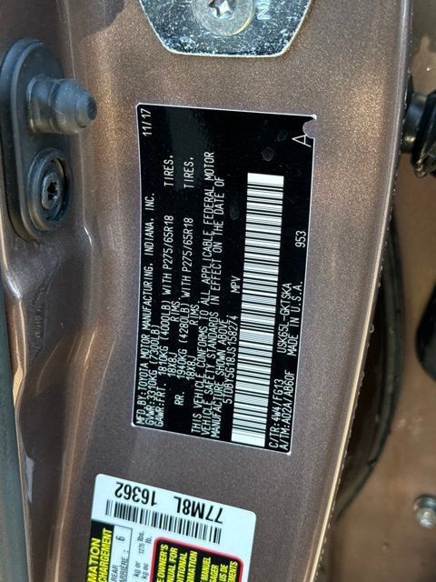 Used 2018 Toyota Sequoia SR5 w/ Carpet Mat Package AWD/4WD image 15